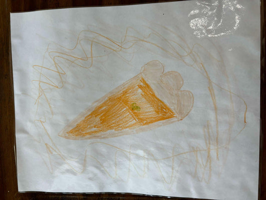 "Pumpkin Pie" by Colin C. (Laminated Paper, 8.5" x 11")